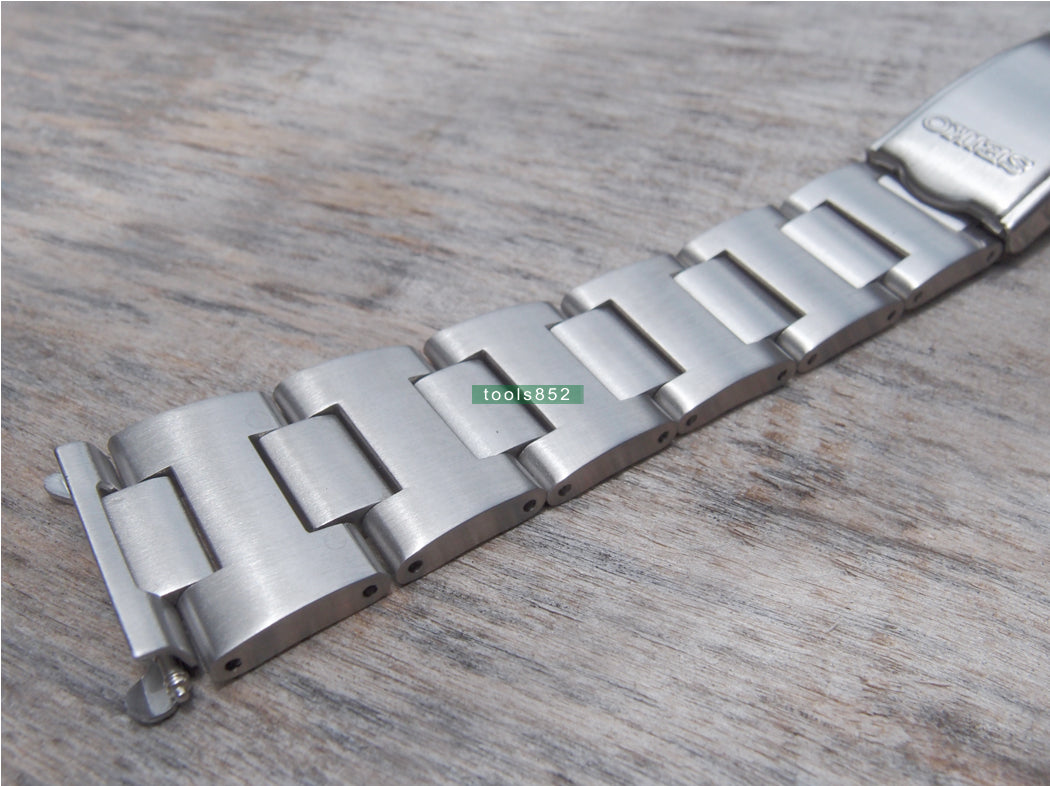 Solid Steel H Type Bracelet For Seiko 6119-7170 7173 8300 Rally Vintage Clasp