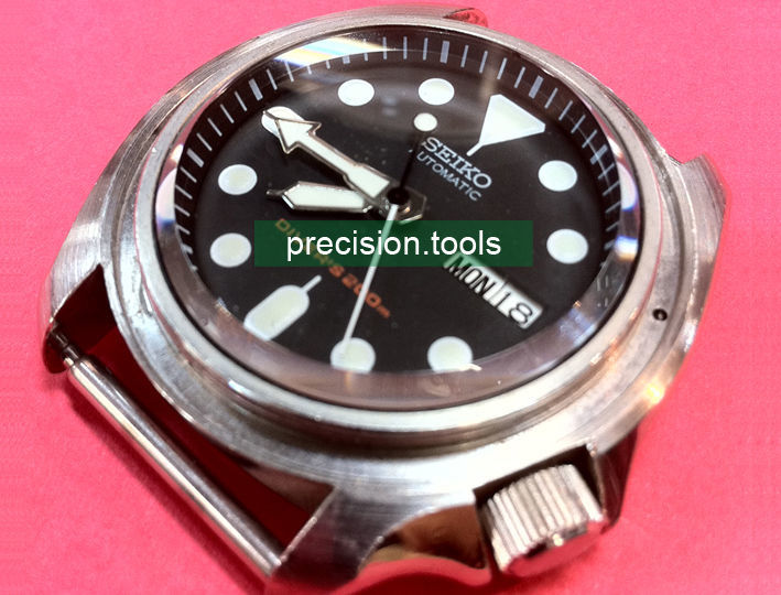 Hardlex Glass Replacement Crystal For Seiko SKX007 SKX009 011 200M Refer. 0221