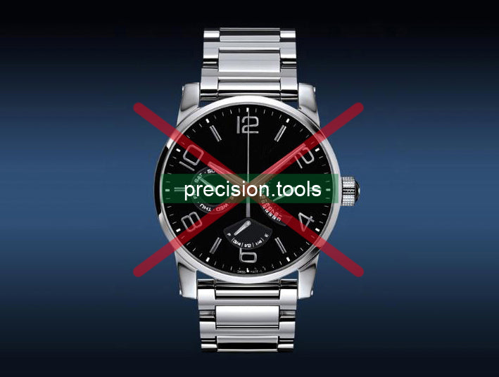 22mm Solid Stainless Steel Deployment Replacement Bracelet Watchband Mont 0414