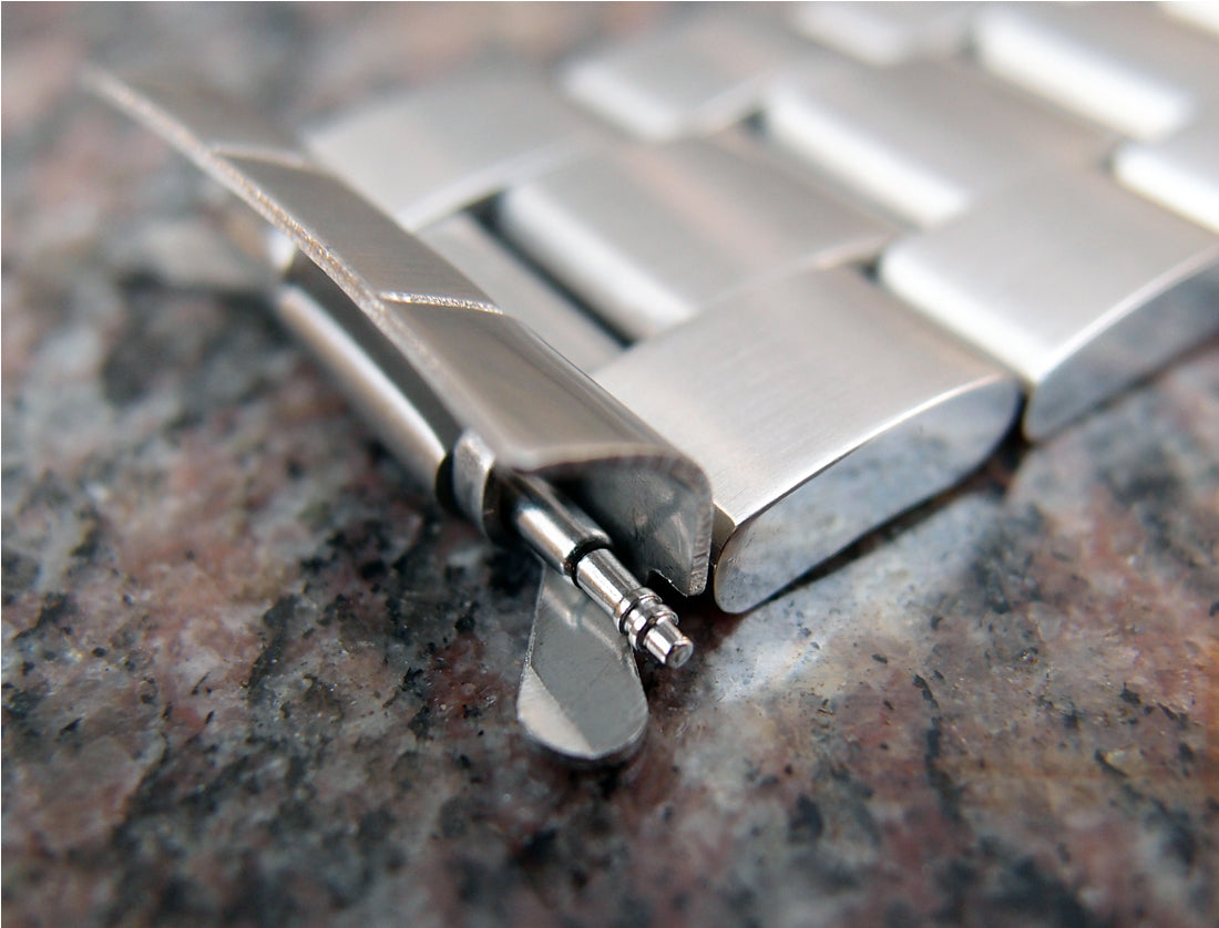 22mm 。Oyster 型 。ステンレス鋼 。弓カン 湾曲したエンドリンク。完璧にマッチ Seiko 6309-7040 6309-7548 。社外品