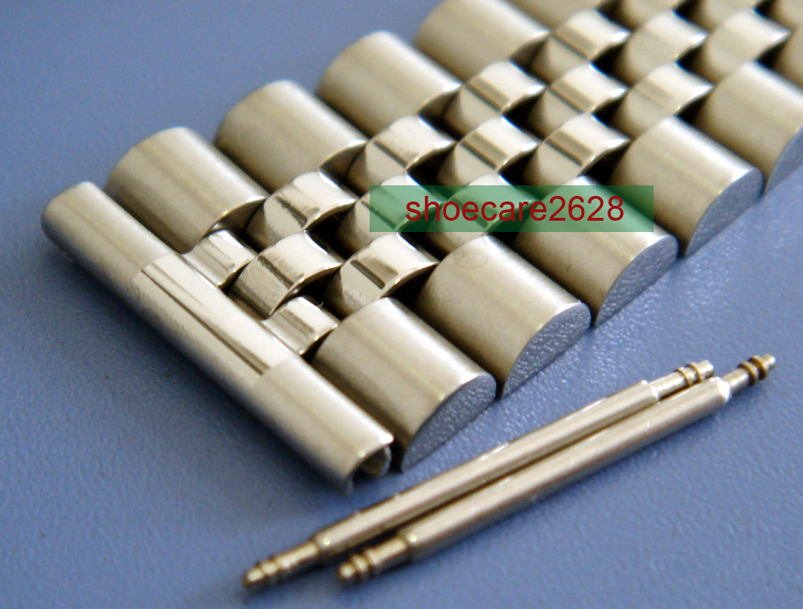 銀禧型 ジュビリー 。 完璧にマッチ 18mmの腕時計のラグに。 ステンレス鋼 。 交換用時計ブレスレット。 社外品