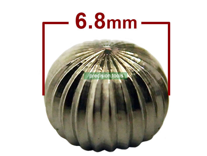 7.0mm Solid Stainless Steel Crown Pumpkin Shape For ETA 2824-2 2836-2 Stem 0481