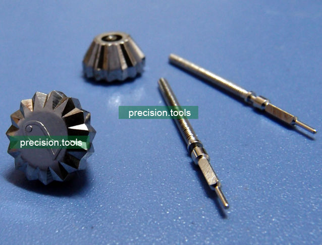 竜頭 . 8.0mm . 交換用 . 完璧にマッチ . 魚 Logo . 時計交換部品 . 社外部品