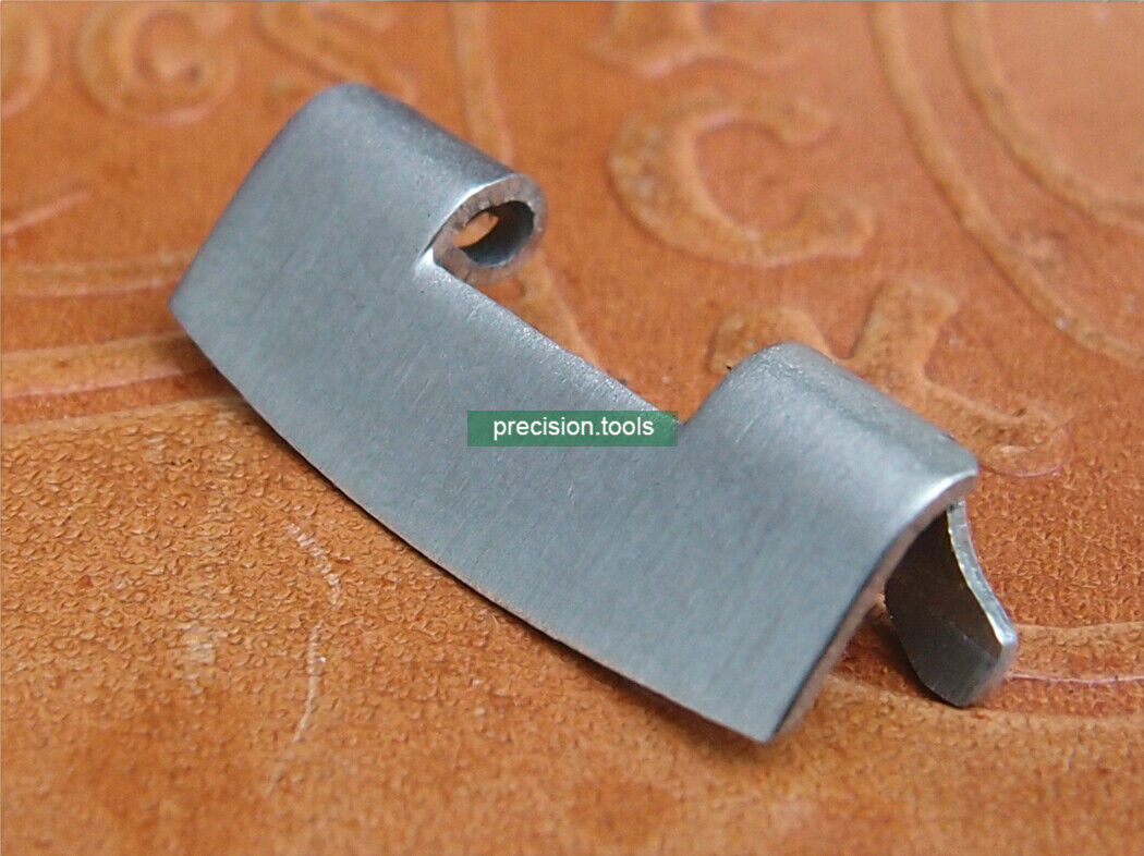 19mm Stainless Steel Curved End Pieces 8mm Inner Width For Seiko 6139 6000 6002 6005 Pogue