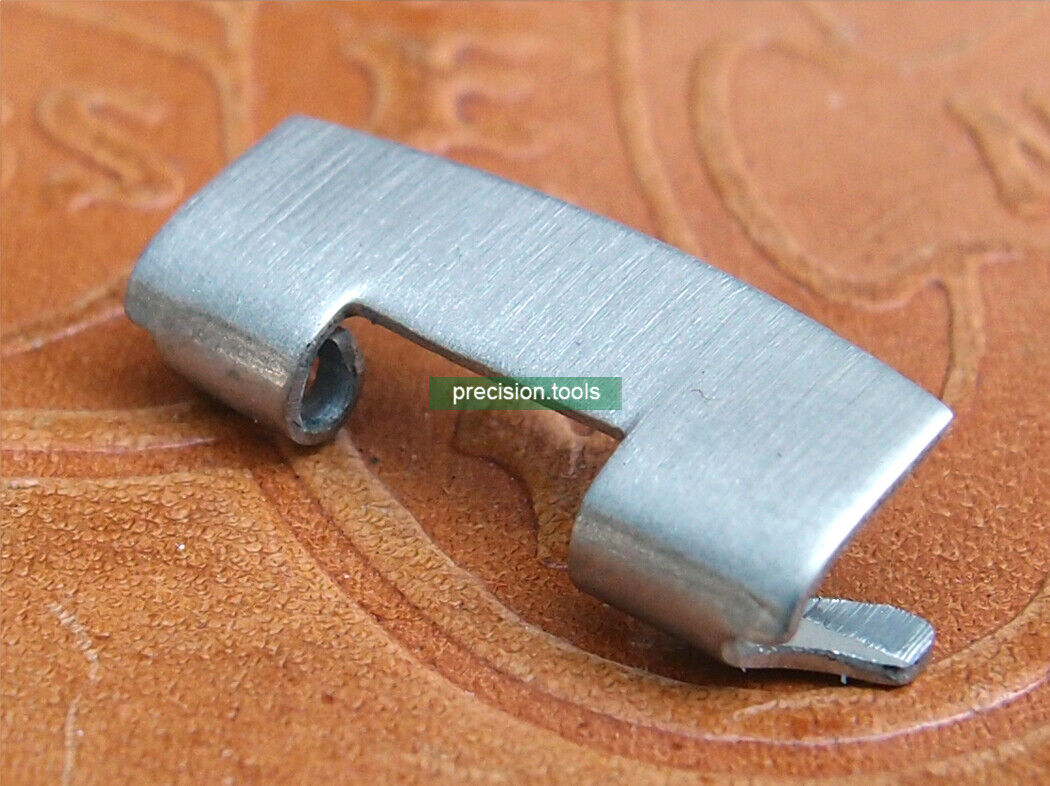 19mm Stainless Steel Curved End Pieces 8mm Inner Width For Seiko 6139 6000 6002 6005 Pogue