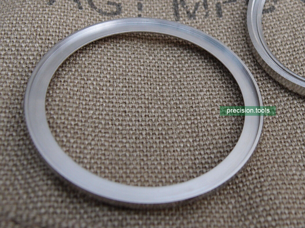 交換用 スチール ベゼル 。完璧にマッチ Seiko 6139-6002 Pogue 型 . 時計部品 。 時計交換部品 。 社外品