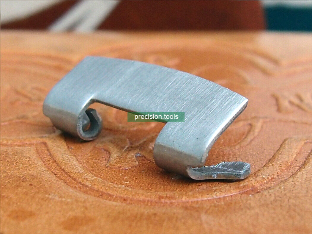 19mm Stainless Steel Curved End Pieces 9mm Inner Width For Seiko 6139 6000 6002 6005 Pogue