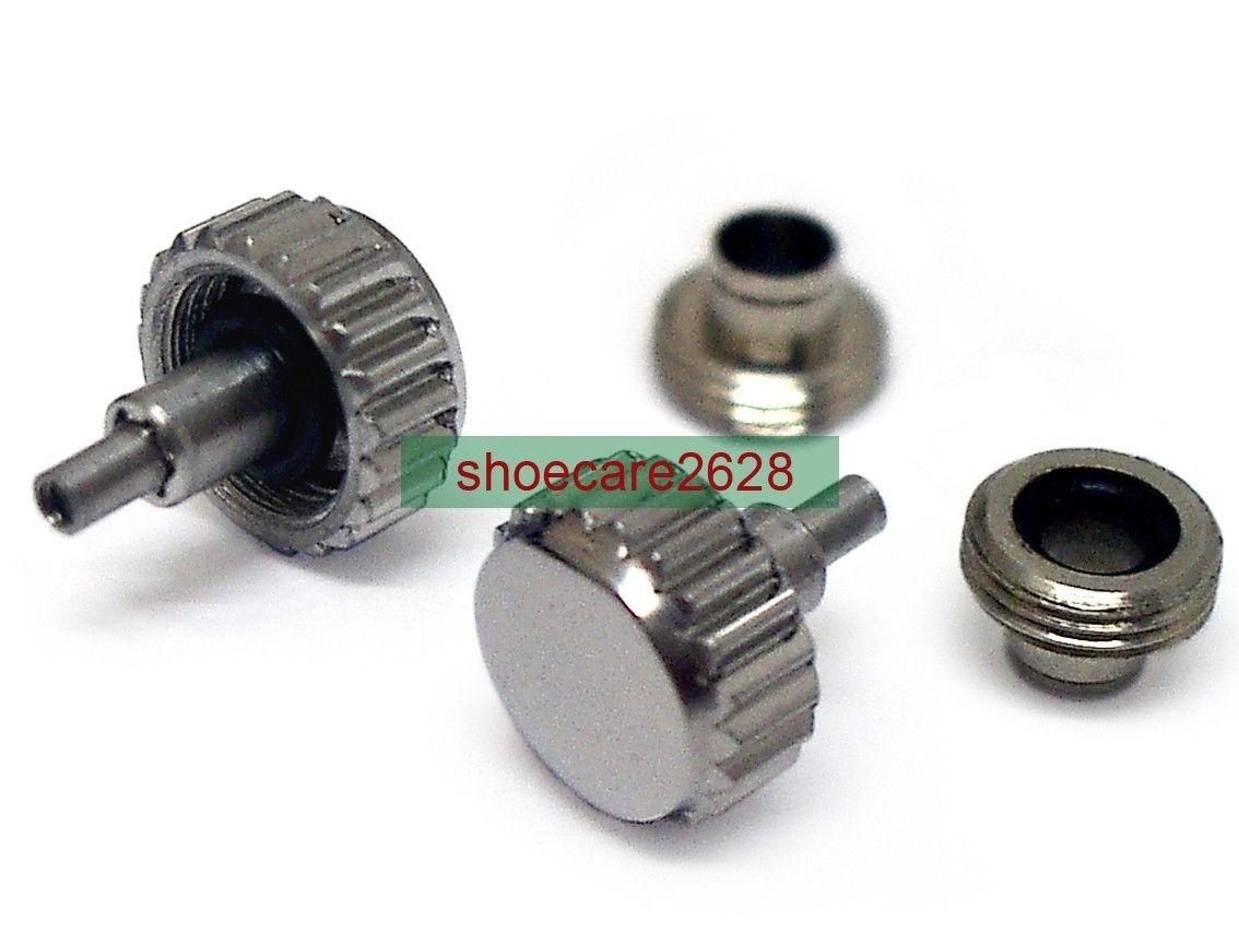 竜頭 . 6.0mm . 交換用 . 完璧にマッチ . ETA2824 2836 . 時計ステム . 時計交換部品 . 社外部品 . 2セット