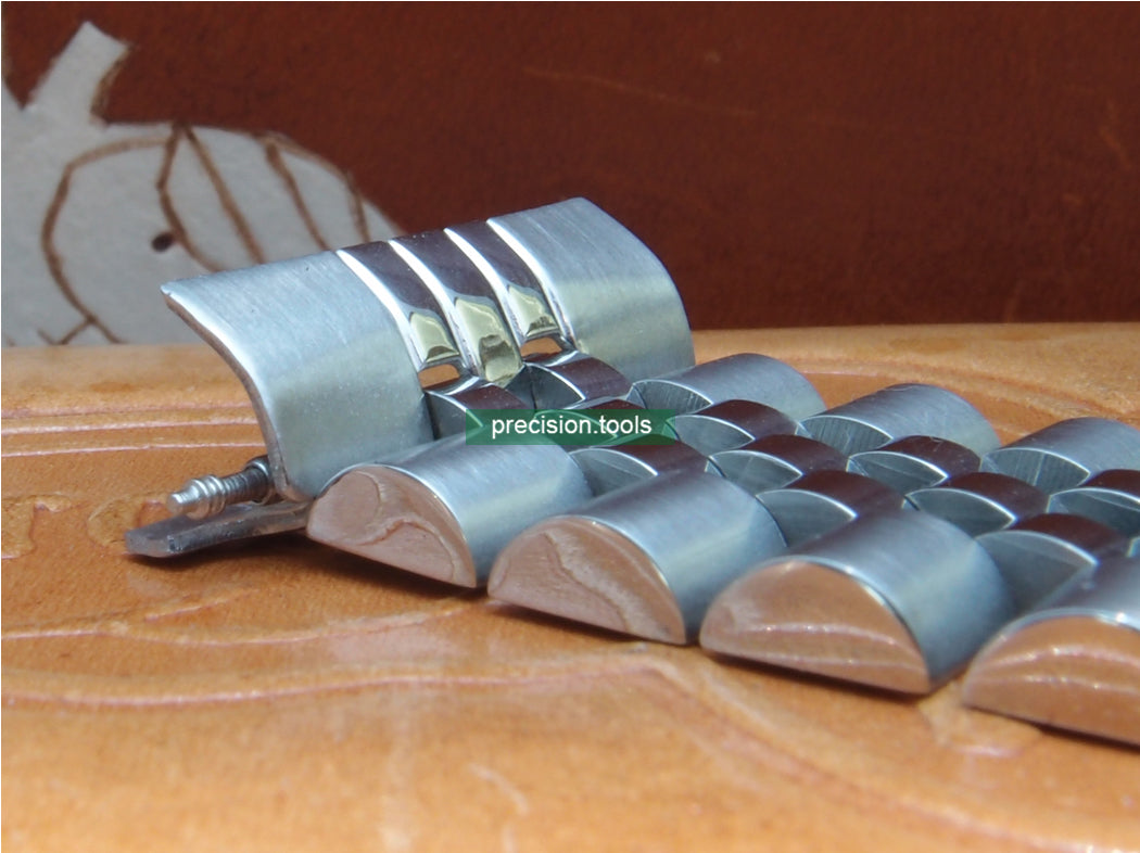 Stainless Steel Jubilee Type Bracelet For Seiko SKX007 SKX009 011 Scuba Vintage Clasp