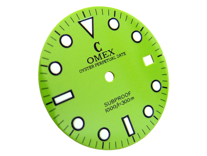 青色。 C-OMEX 。 交換用 の 時計の文字盤 。 完璧にマッチ 。 DG-2813 自動機械式 ムーブメント 。 時計修理部品 。 . 社外部品