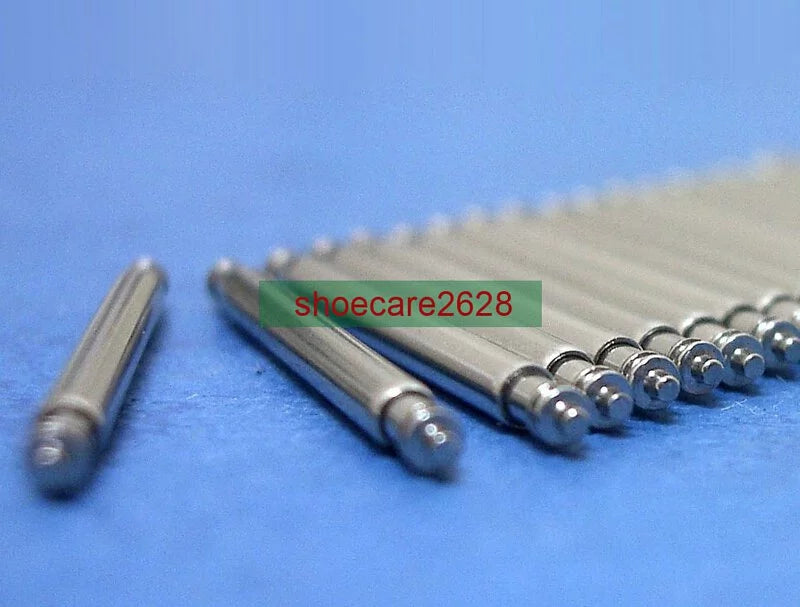 20mm 22mm X 2.0mm Diameter Stainless Steel Double Shoulder Spring Bars 20 Pcs.