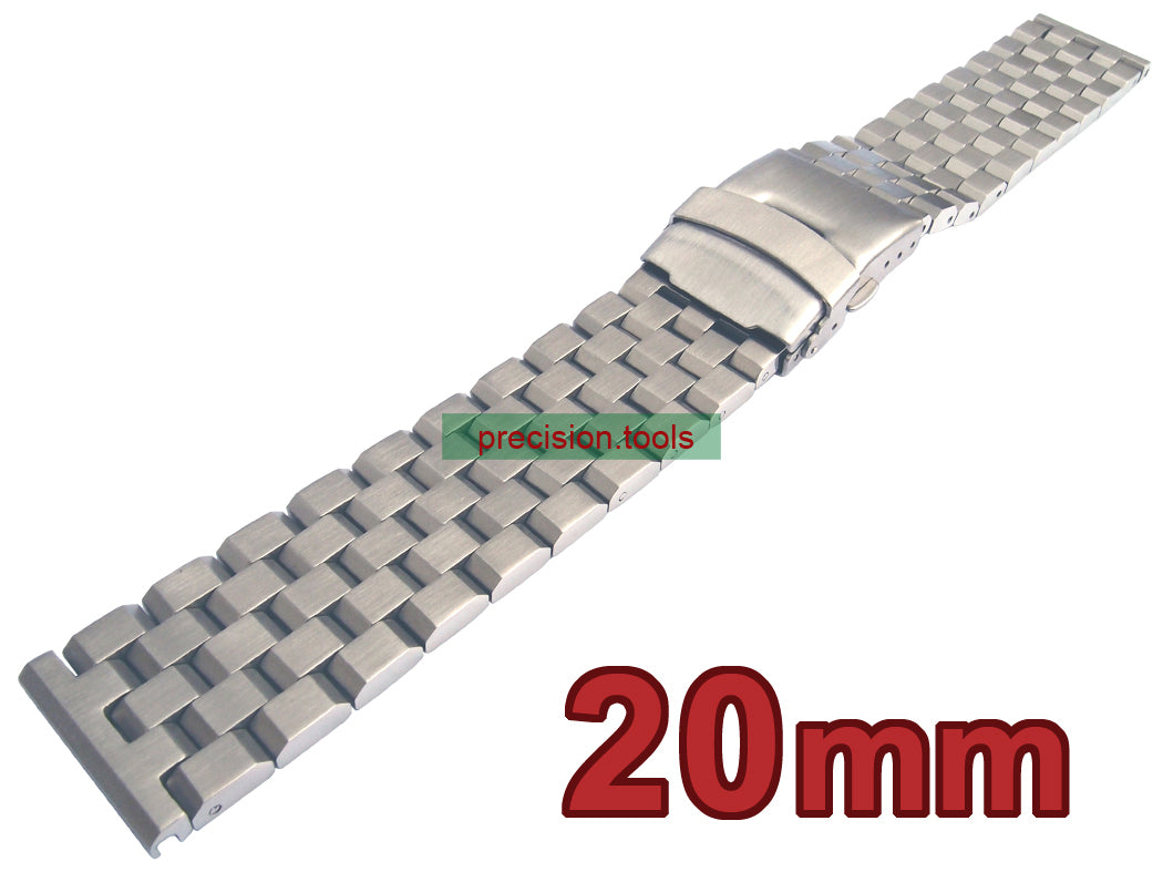 20mm Engineer Type Solid Stainless Steel Replacement Bracelet For Seiko SBDC001 003 Sumo