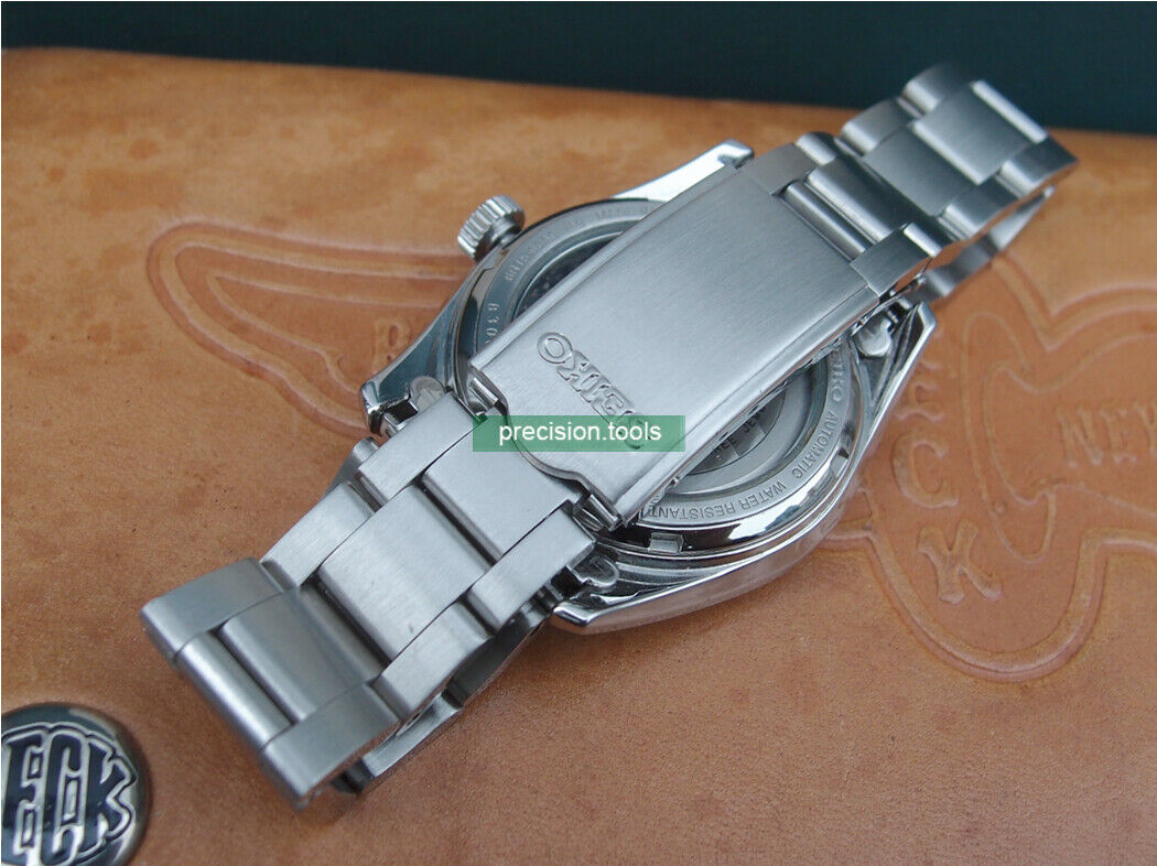 20mm Stainless Steel Oyster Type Vintage Clasp Bracelet For Seiko 4205-0155 Scuba