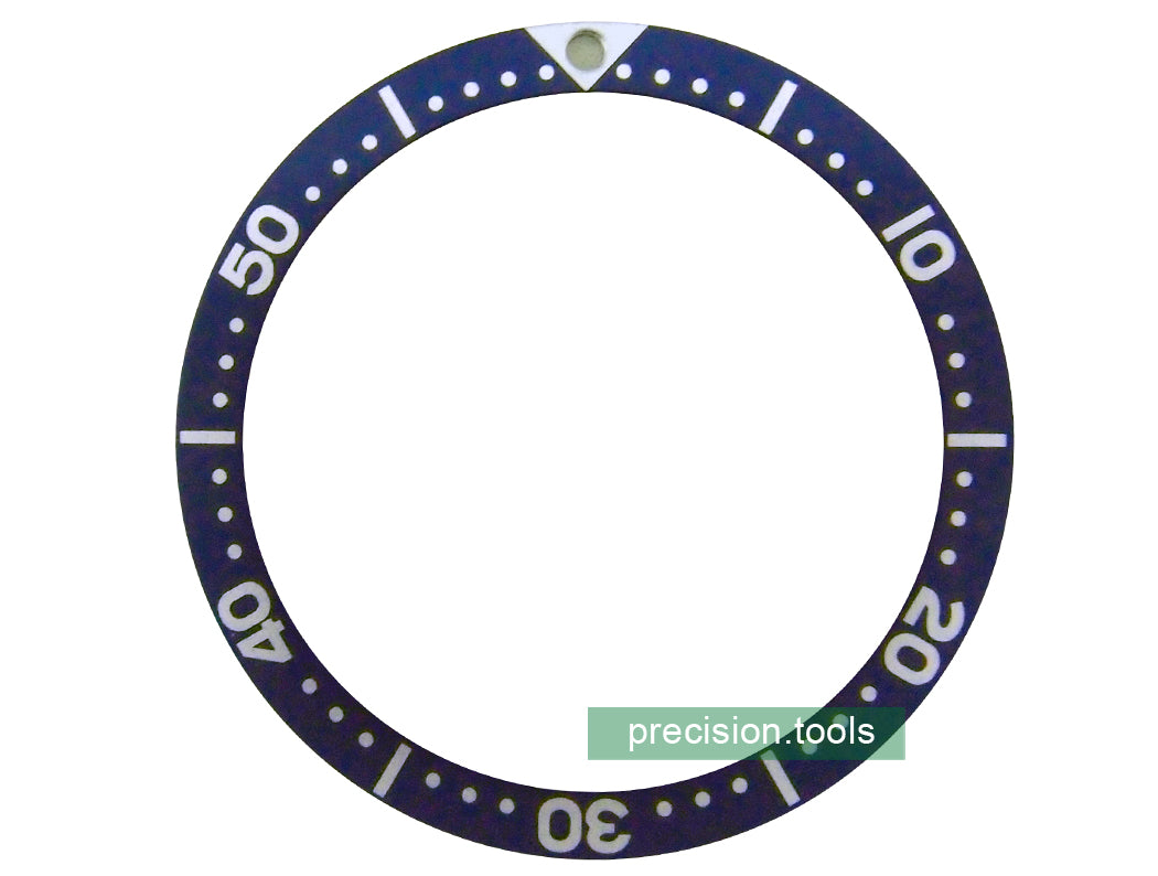 Navy Blue Color Replacement Insert For Seiko SKX013 015 4205-0155 Spare Parts
