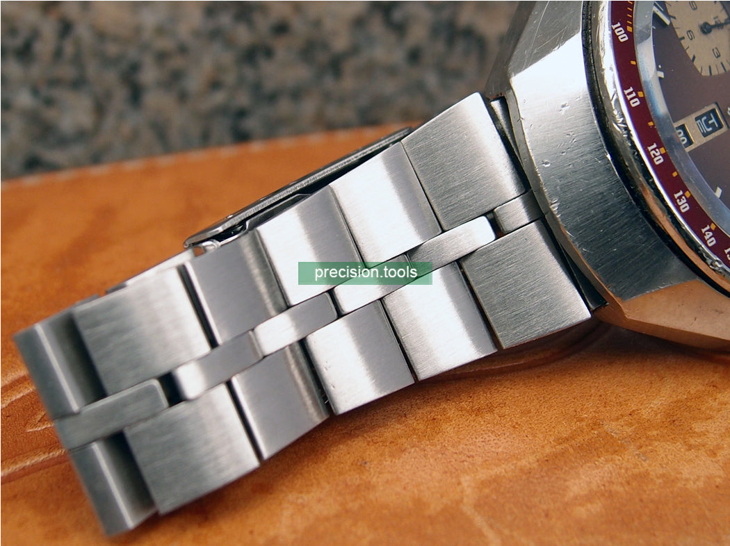 20mm FishBone Solid Stainless Steel Replacement Bracelet For Seiko 6138-0040 BullHead