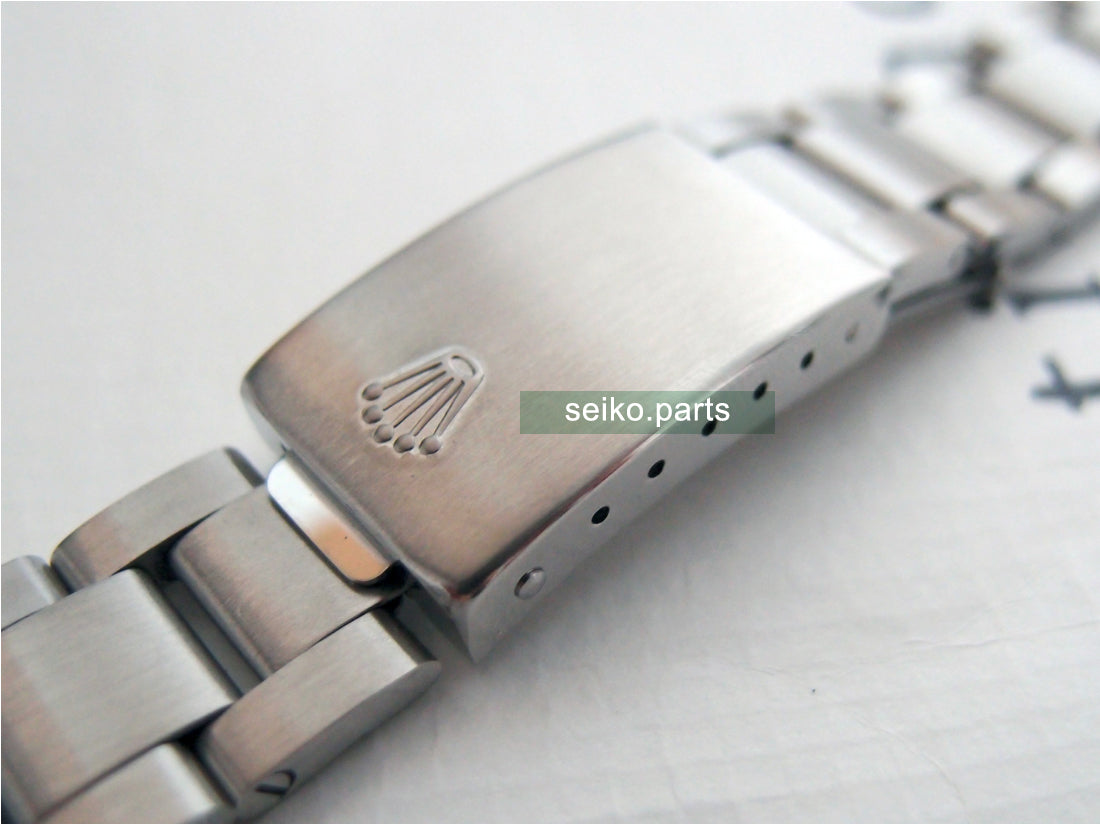 20mm Solid Steel Oyster Replacement Bracelet For Vintage Rolex Watches