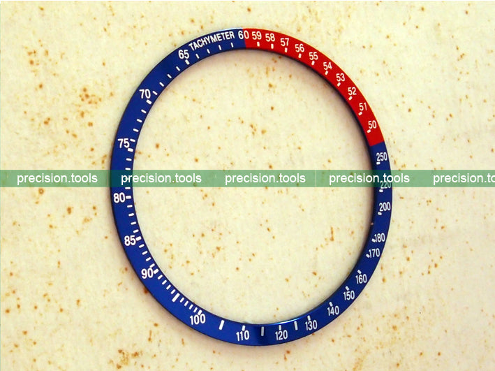 Vintage Blue Red Pepsi Color Insert For Seiko 6139-6002 6000 6005 6009 Pogue Spare Parts