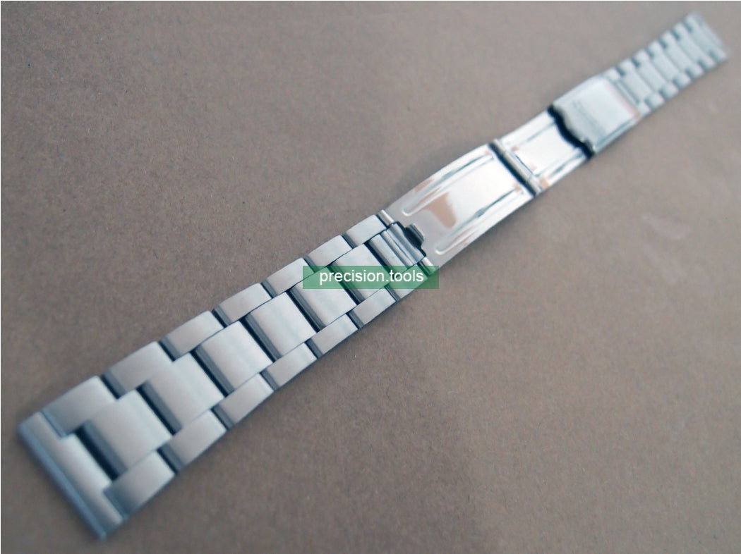 19mm Stainless Steel Bracelet For Seiko 5606-7000 LM With Vintage Clasp