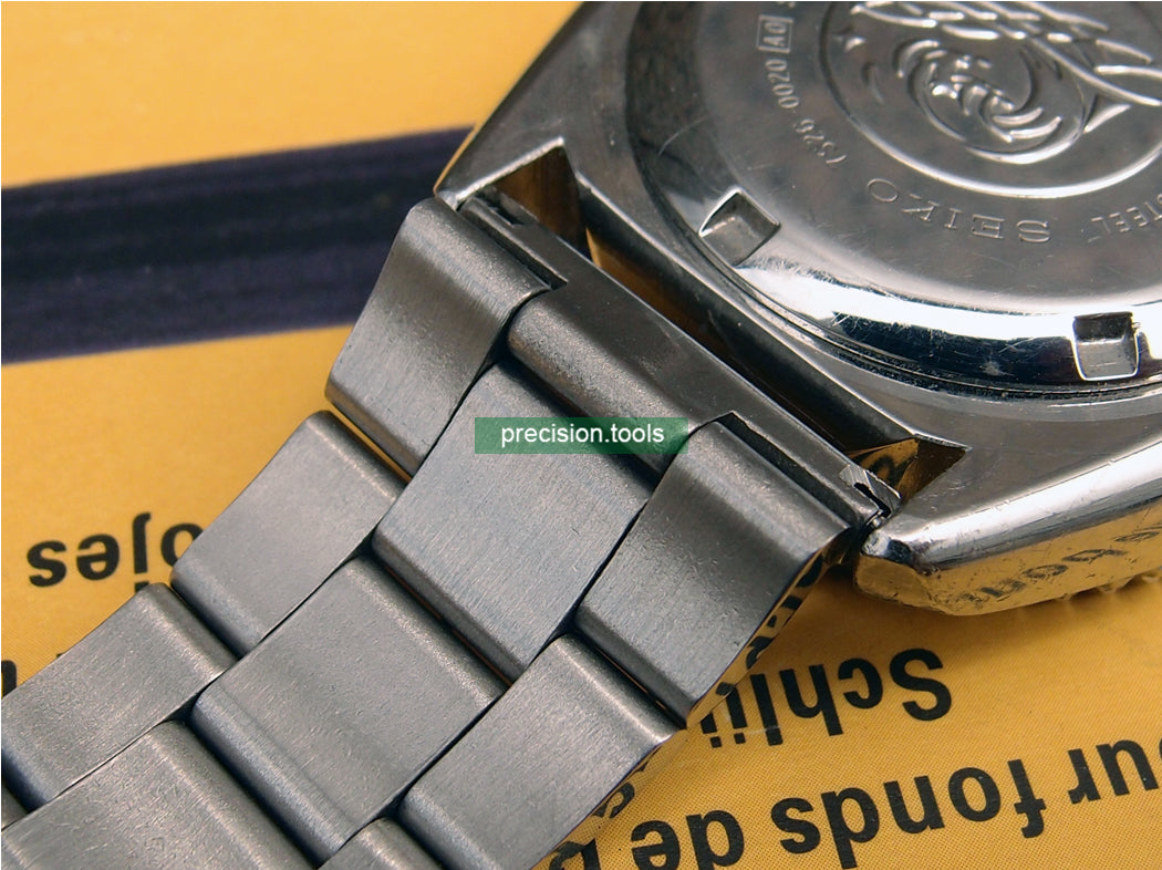 22mm Solid Steel Oyster Double Lock Buckle Bracelet For Seiko Watches