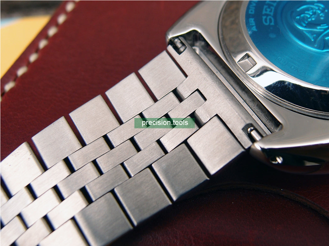 銀禧型 ジュビリー 。 完璧にマッチ 22mmの腕時計のラグに。 ステンレス鋼 。 交換用時計ブレスレット。 社外品