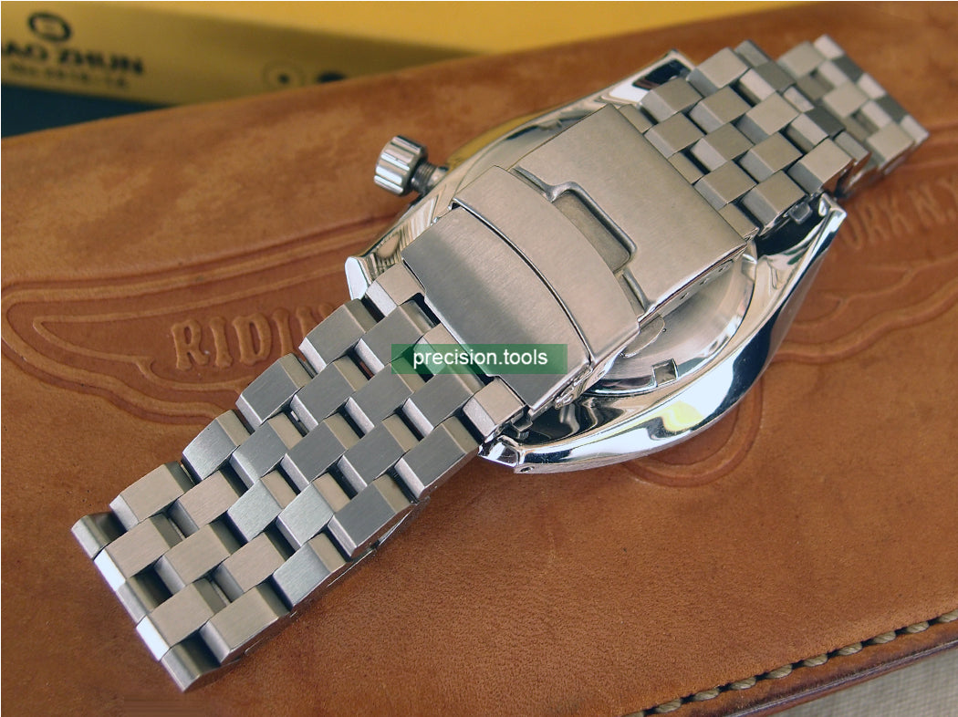 Engineer 型 。 完璧にマッチ Seiko SBDC001 Sumo . 交換用時計ブレスレット . ステンレス鋼 製 。 社外品 