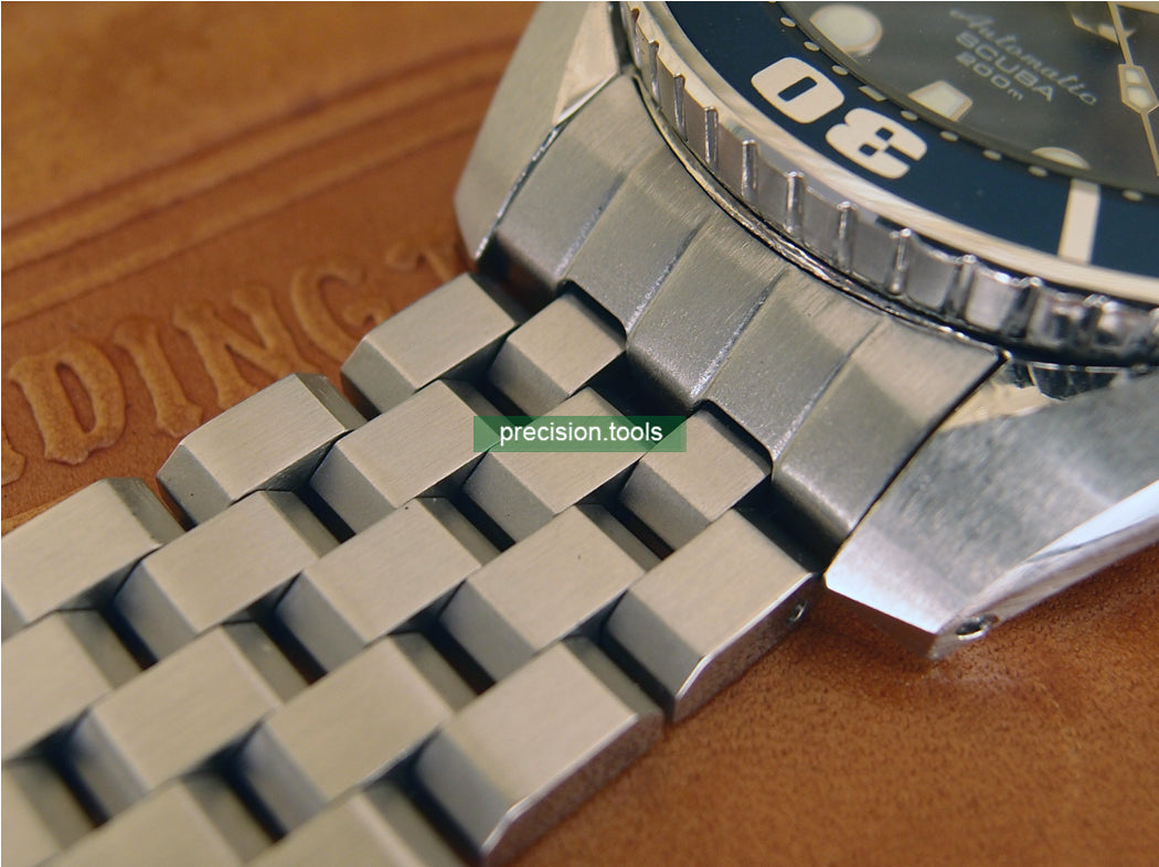 Engineer 型 。 完璧にマッチ Seiko SBDC001 Sumo . 交換用時計ブレスレット . ステンレス鋼 製 。 社外品 