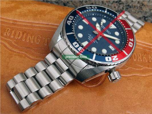 大統領型 完璧にマッチ Seiko SBDC001 003 Sumo 交換用時計ブレスレット 。 ダブルロックバックル 。 社外品