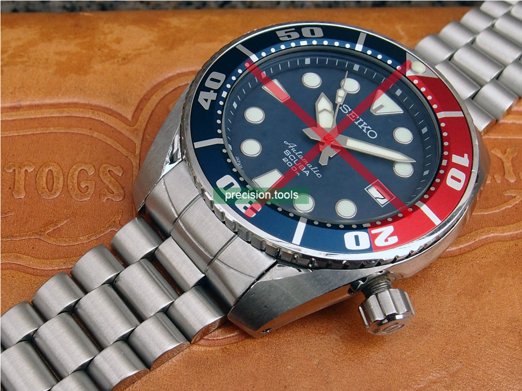 大統領型 完璧にマッチ Seiko SBDC001 003 Sumo 交換用時計ブレスレット 。 ダブルロックバックル 。 社外品