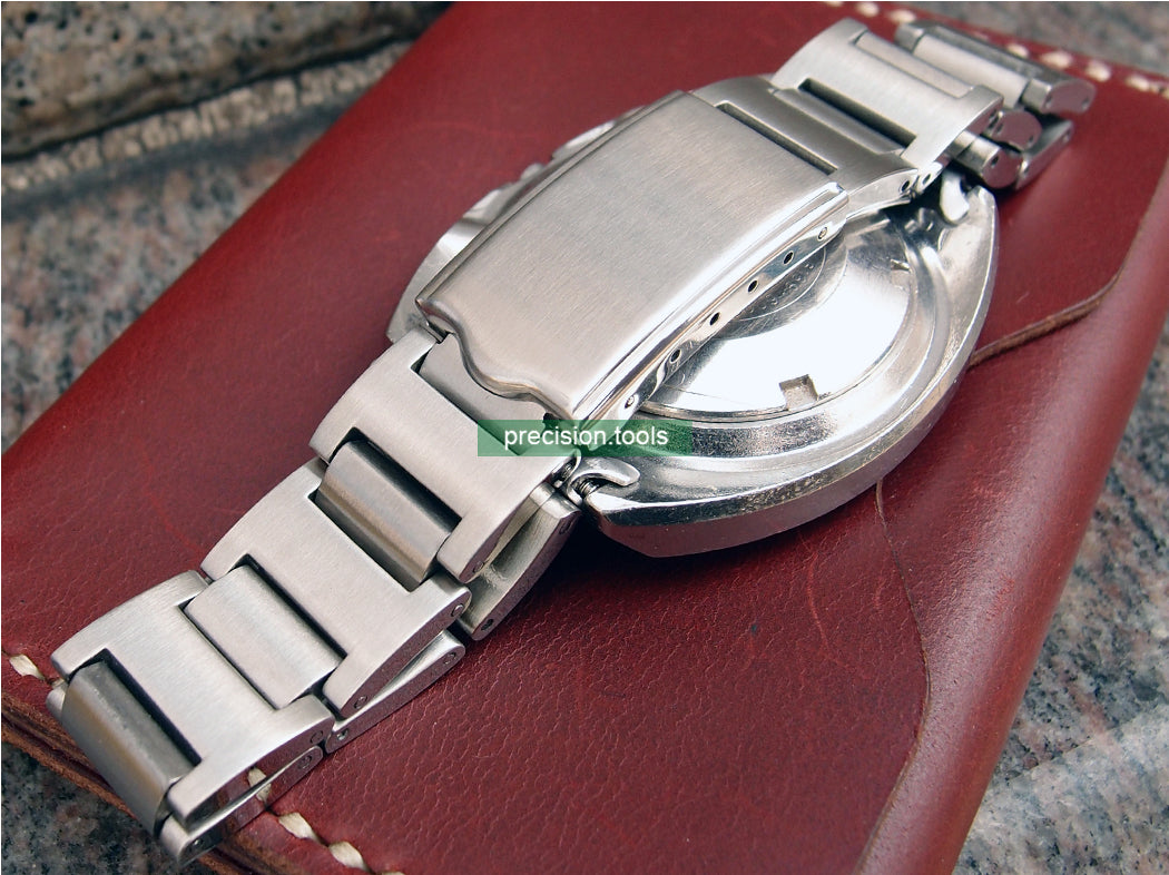 19mm Solid Stainless Steel H Type Bracelet For Seiko 6139-6002 6005 Pogue