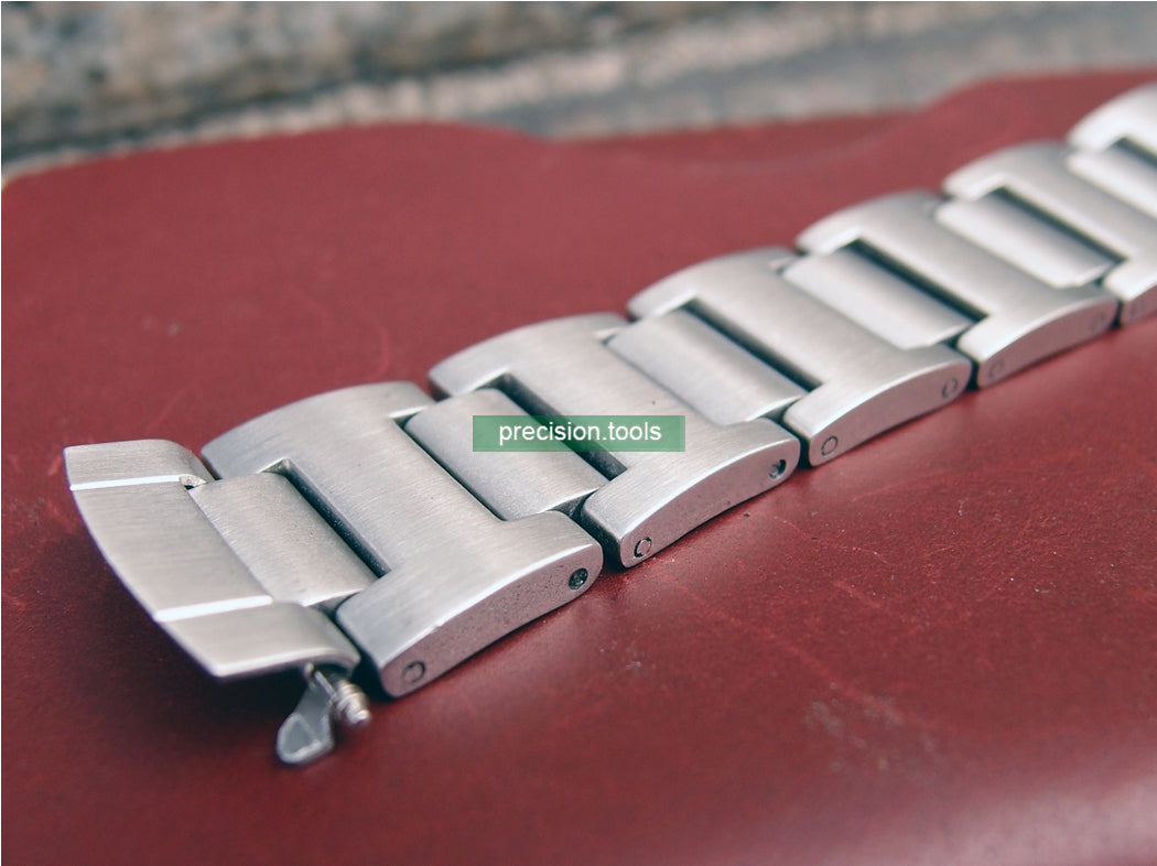 19mm Solid Stainless Steel H Type Bracelet For Seiko 6139-6002 6005 Pogue