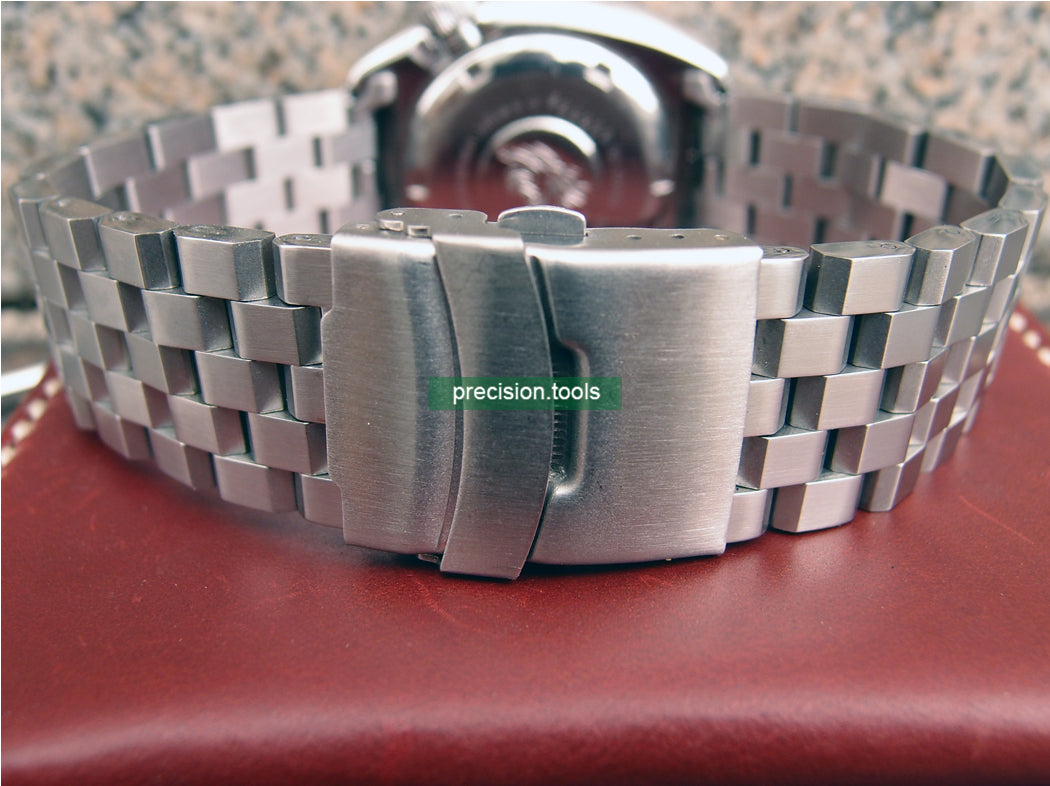 22mm Curve End Engineer Stainless Steel Bracelet For Seiko 6309-7040 6309-7548