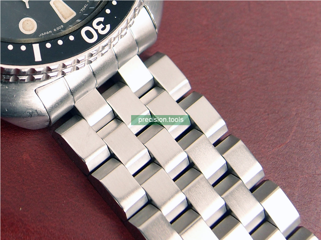 Engineer 型 。 完璧にマッチ Seiko 6309-7040 7049 7548 . 交換用時計ブレスレット . ステンレス鋼 製 。 社外品 