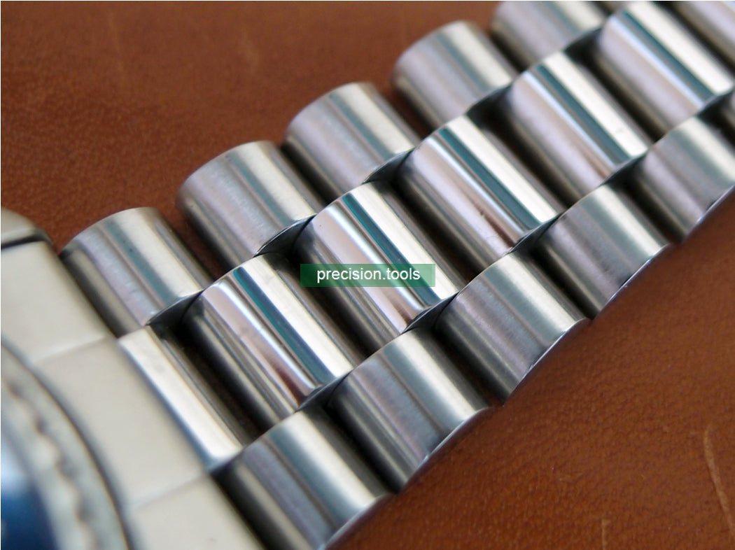 Solid Steel President Type Vintage Clasp Replacement Bracelet For Seiko SKX013 015