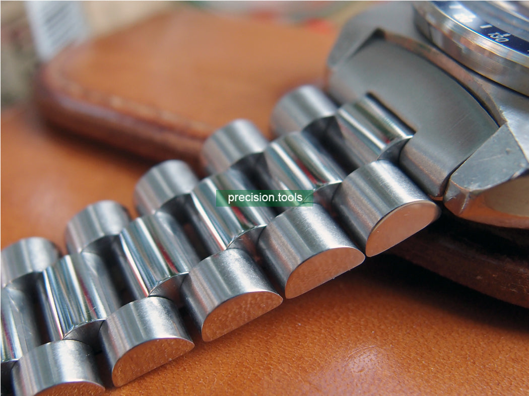 Stainless Steel President Bracelet For Seiko 6139-6002 6000 6005 6009 Pogue Vintage Clasp
