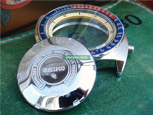 時計ケース 。 時計改造部品用 。 完璧にマッチ Seiko 6139 6000 6002 6005 6007 6009 Pogue 型 。 時計交換部品 。 社外品