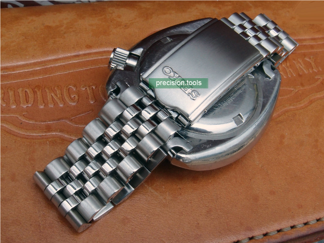 銀禧型 ジュビリー 。 完璧にマッチ Seiko SKX007 009 011 Scuba ステンレス鋼 。 ヴィンテージバックル 。 交換用時計バンド 。 社外品