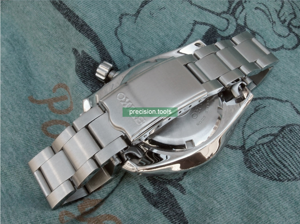 Stainless Steel Oyster Vintage Clasp Bracelet For Seiko SBDC001 003 005 007 Sumo