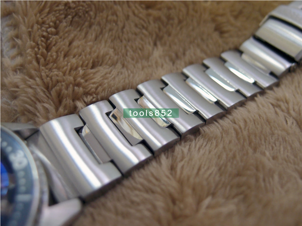 Solid Stainless Steel Replacement Monster Bracelet For Seiko SKX779 781 SKX013 015