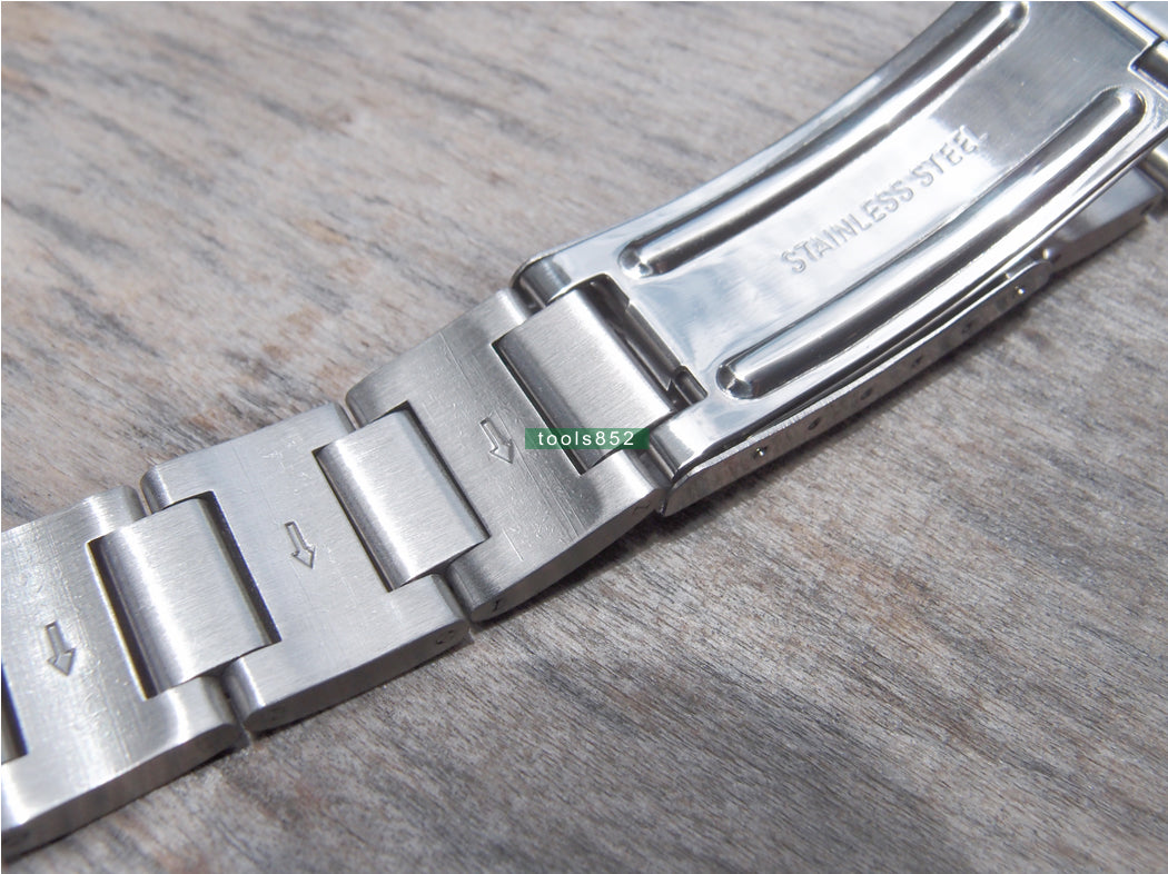 Solid Steel H Type Bracelet For Seiko 6119-7170 7173 8300 Rally Vintage Clasp