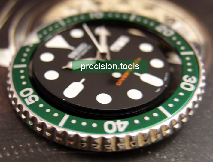 緑の色 。 アルミニウム製 。 交換用 。 完璧にマッチ 。 Seiko 6309-7548 7040 SKX007  。 ベゼルインサート 。 時計交換部品 。 社外品