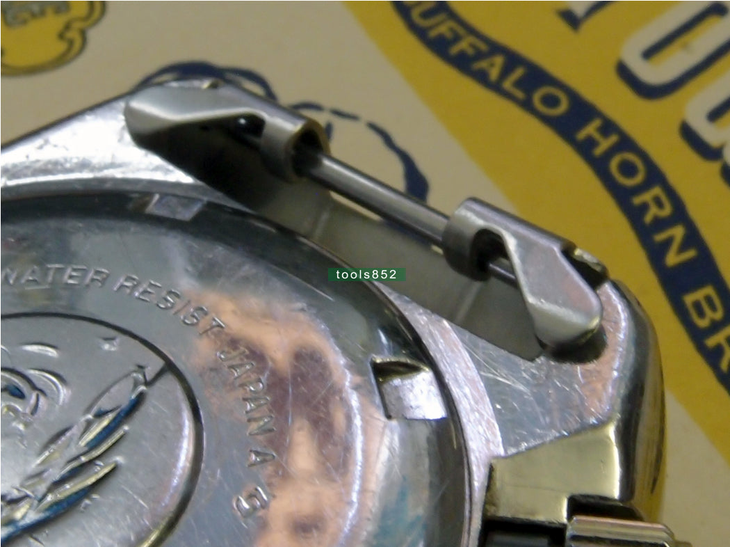 22mm 。Oyster 型  。ステンレス鋼 。弓カン 湾曲したエンドリンク。完璧にマッチ Seiko 6309-7040 6309-7548 。社外品