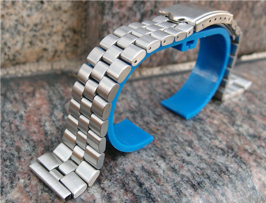 19mm FishBone 0457 Solid Stainless Steel Replacement Bracelet For UFO 6138-0011 0012 6138-7000