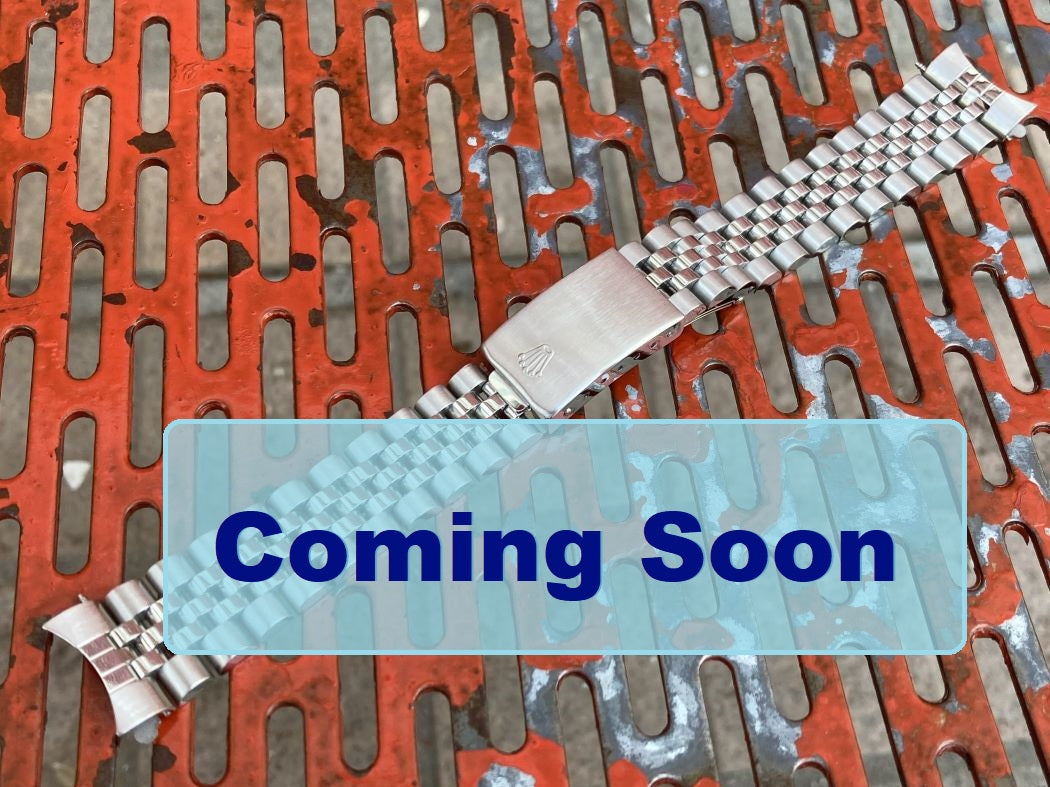 19mm。銀禧型  ジュビリー 。 完璧にフィットするヴィンテージロレックス時計 。ステンレス鋼 。 交換用時計バンド 。 社外品 。