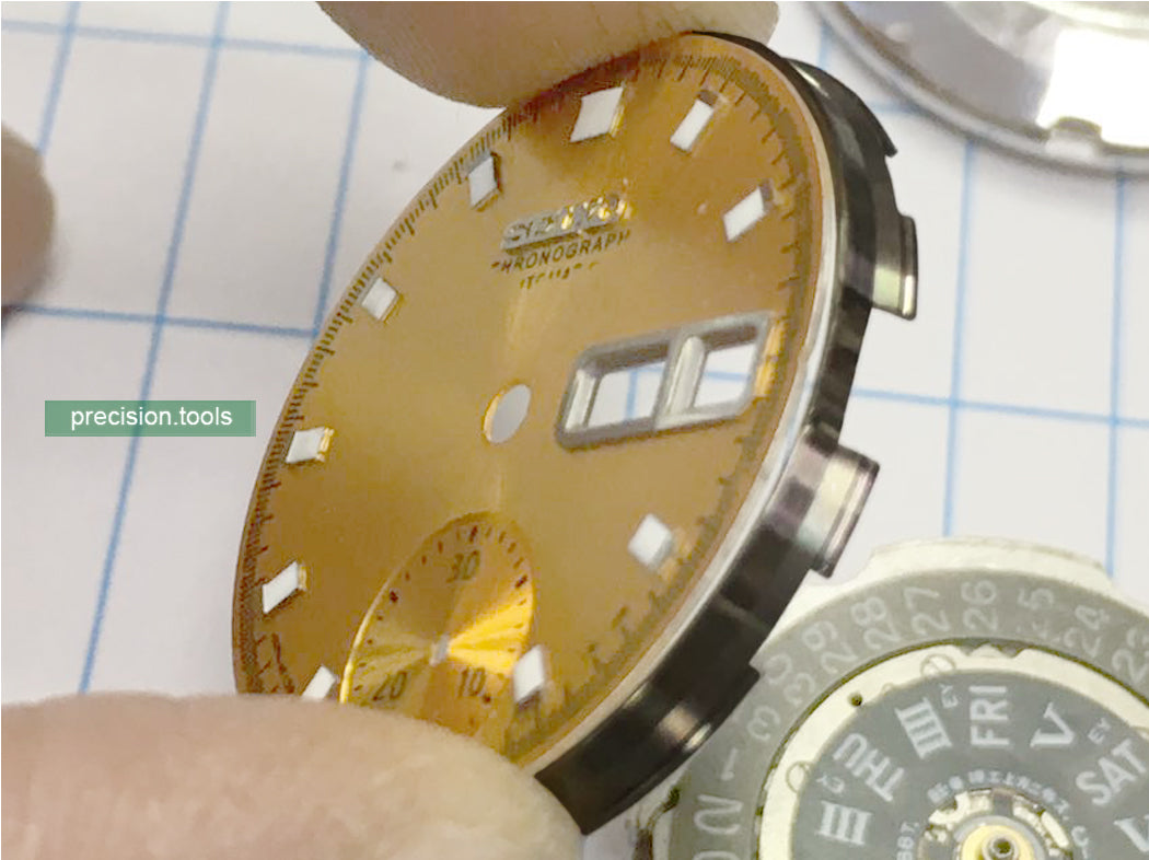 プラスチック製 。 ダイヤルホルダー 。 完璧にマッチ Seiko 6139-6002 Pogue 。 時計修理部品 。 交換部品 。 社外品