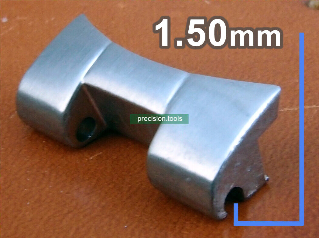 Solid Stainless Steel President End Pieces For Seiko SKX013 015 Spare Parts 0605