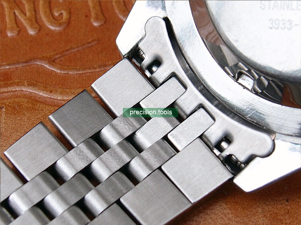 Stainless Steel Jubilee Replacement Bracelet For Sandoz 3933-D-77-2 Watches Only