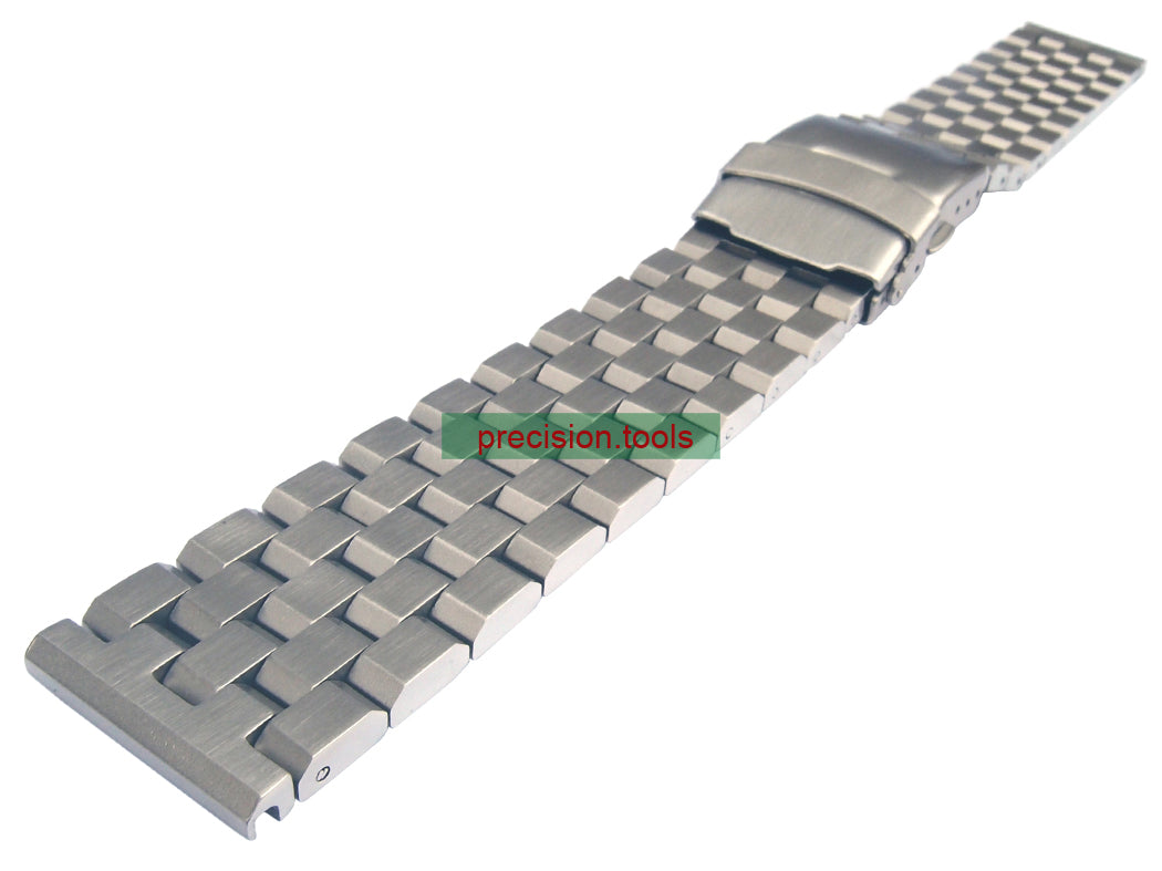 22mm Engineer Type Solid Stainless Steel Replacement Bracelet For Seiko SKX007 031 6309-7548