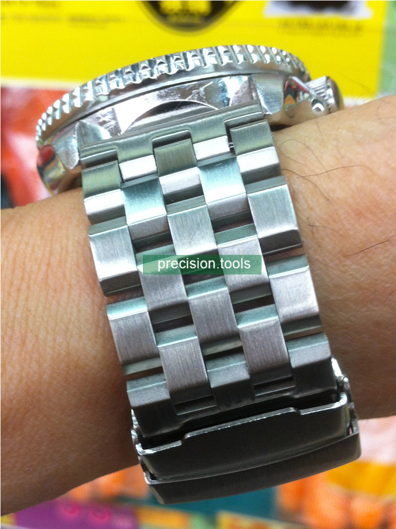 22mm Engineer Type Solid Stainless Steel Replacement Bracelet For Seiko SKX007 031 6309-7548